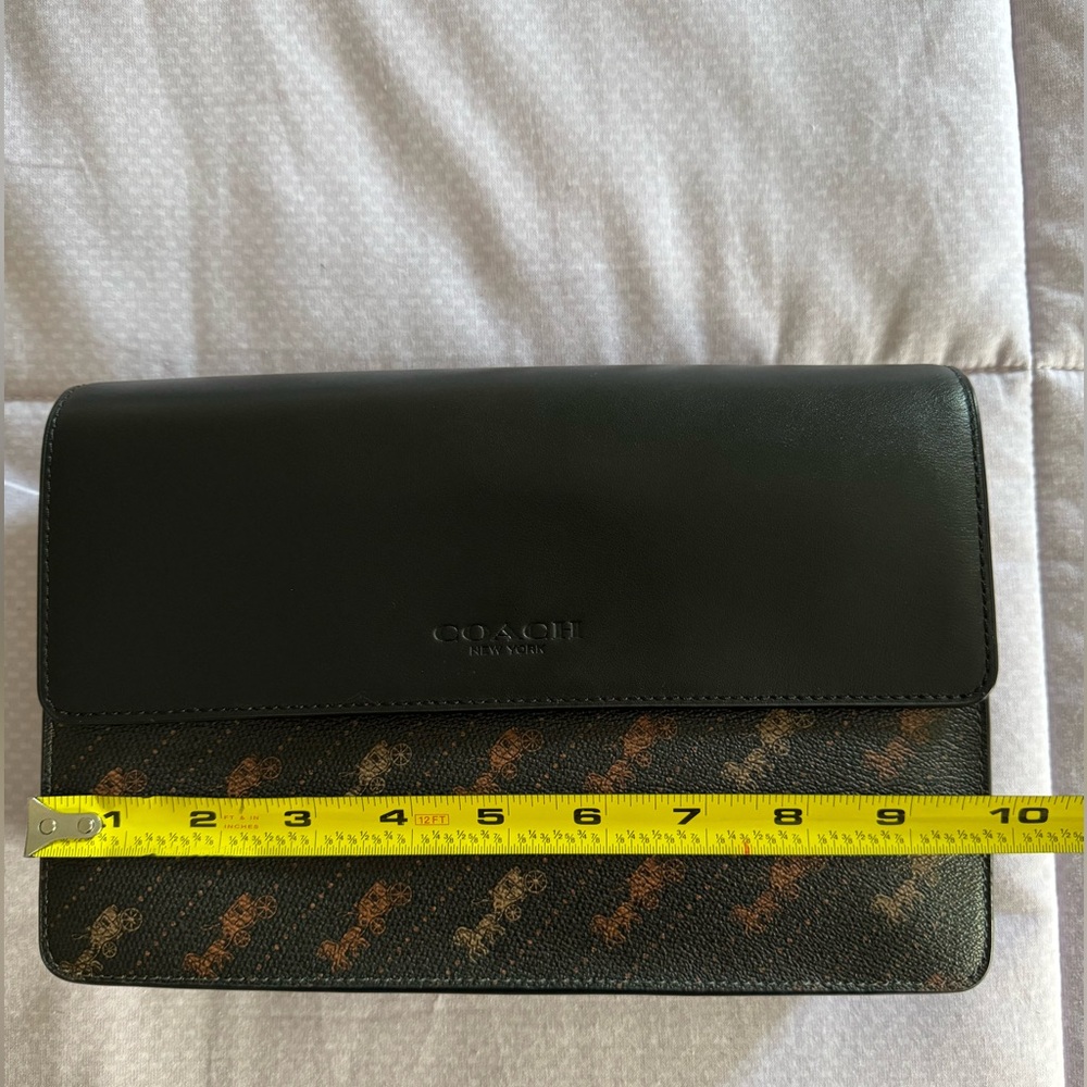 Coach Black and Brown Crossbody Bag - Picture 14 of 16